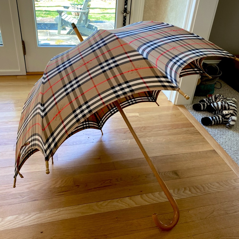 Vintage Burberry Umbrella